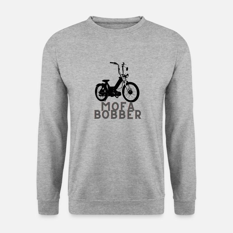 Mofabber / Moped / Moped - Unisex Sweatshirt - salt & pepper