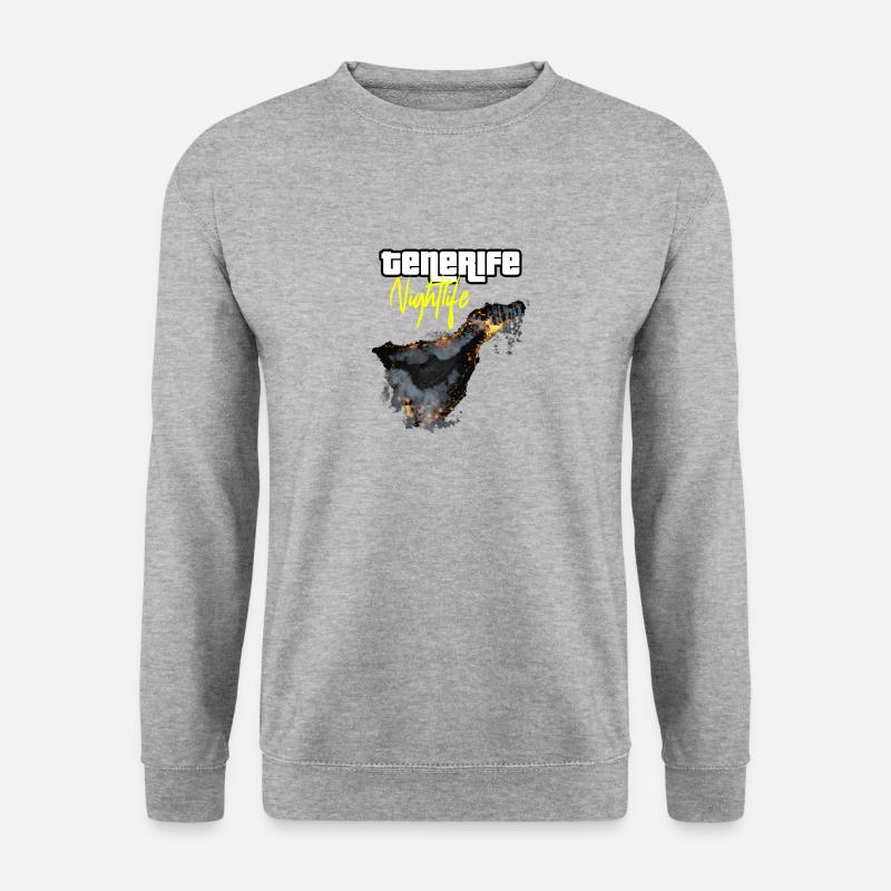 TF NIGHTLIFE 3 - Unisex Pullover - Weißgrau meliert