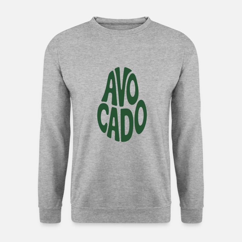 Avocado - Cool Vegetable Logo - Unisex Sweatshirt - salt & pepper