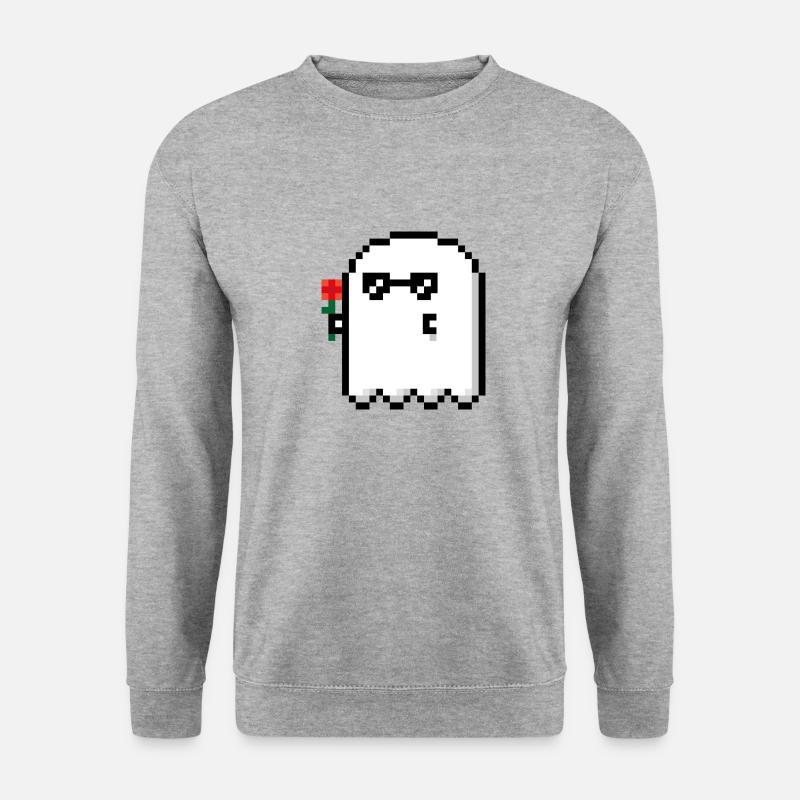 Bachelor Ghostie - Unisex Pullover - Weißgrau meliert