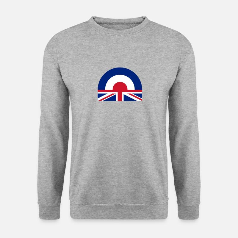 British Mod - Unisex Sweatshirt - salt & pepper
