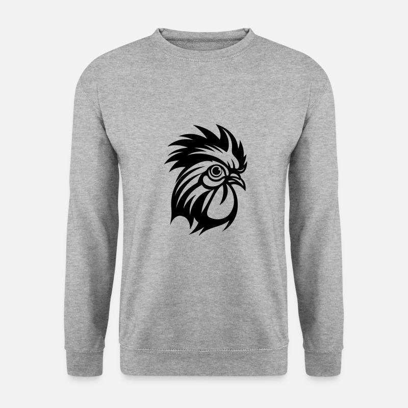 Rooster Animal - Unisex Sweatshirt - salt & pepper