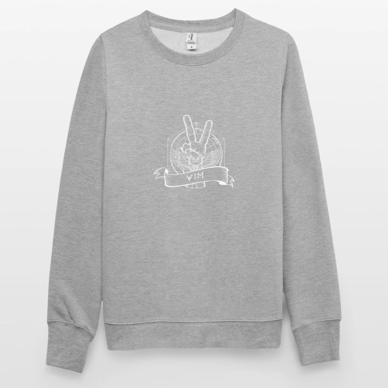 éditeur de console open source vim linux Sweat-shirt Unisexe
