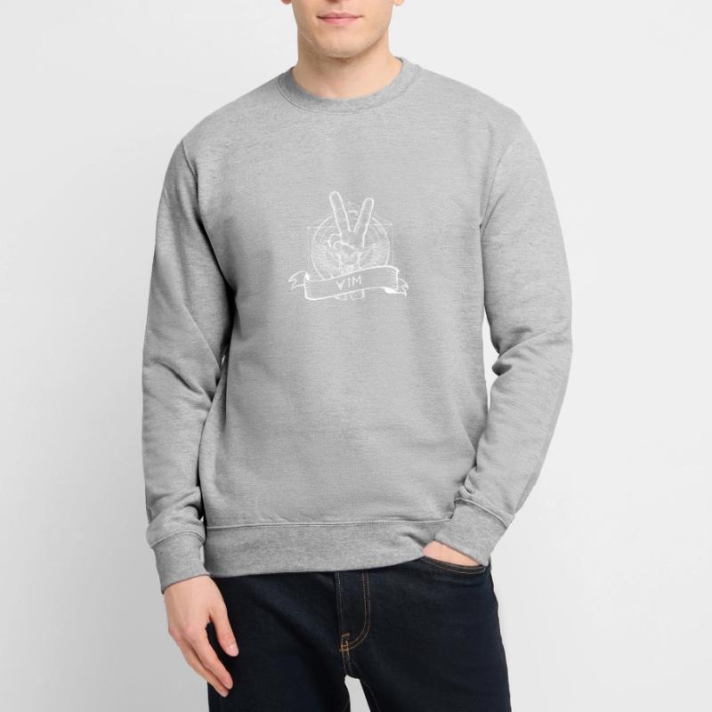 éditeur de console open source vim linux Sweat-shirt Unisexe