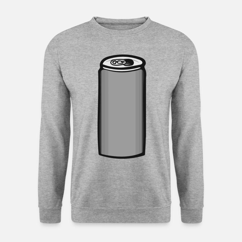 Getränk - Unisex Pullover - Weißgrau meliert