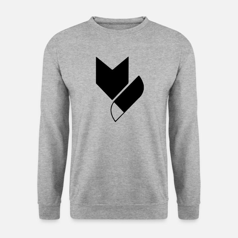 foxy fox - Unisex Sweatshirt - salt & pepper