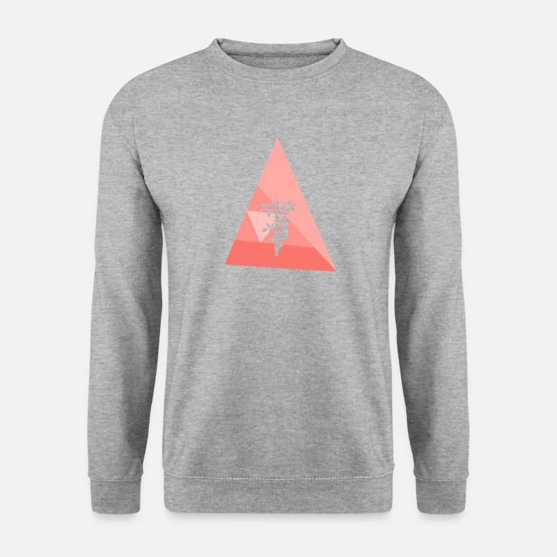 Climbing Monkey Climbing Equipment - Unisex Sweatshirt - salt & pepper