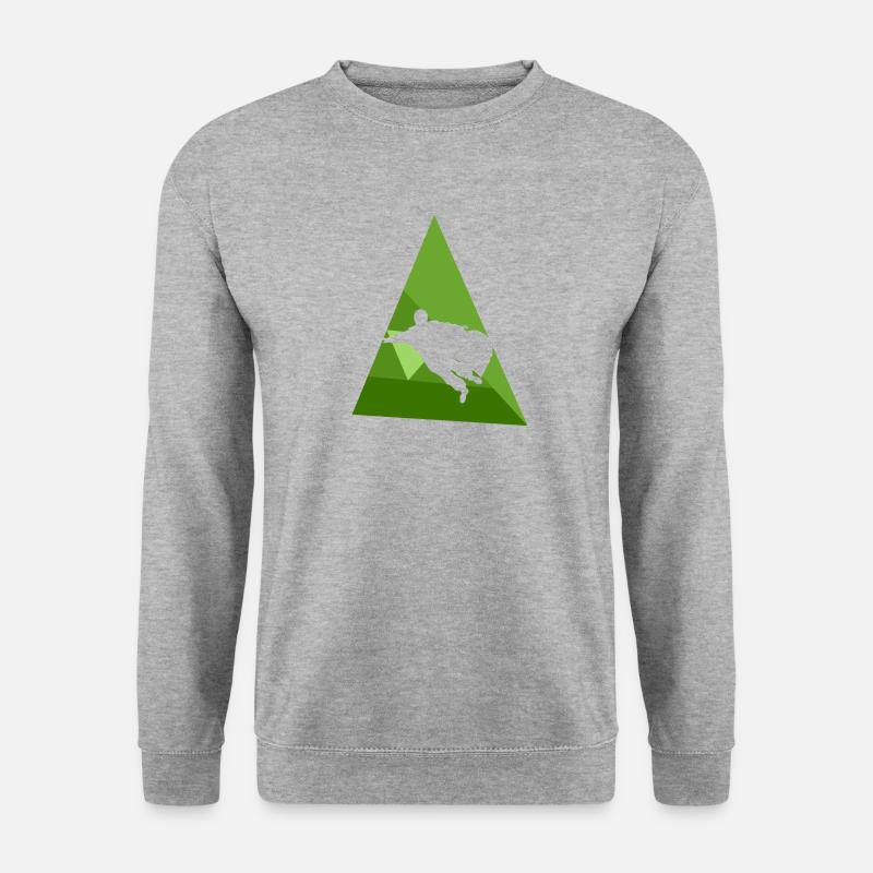 Wingsuit Flying Suit Glide - Unisex Sweatshirt - salt & pepper