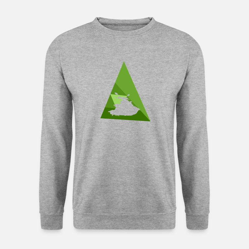 Jetski Wakeskating - Unisex Pullover - Weißgrau meliert
