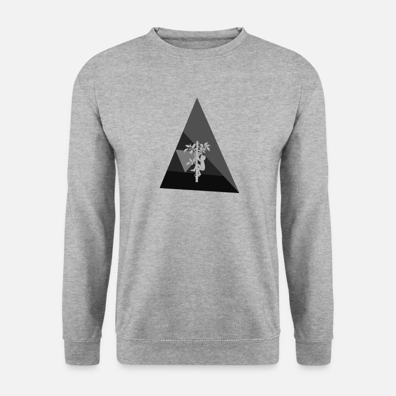 Ausruestung Baumklettern - Unisex Pullover - Weißgrau meliert