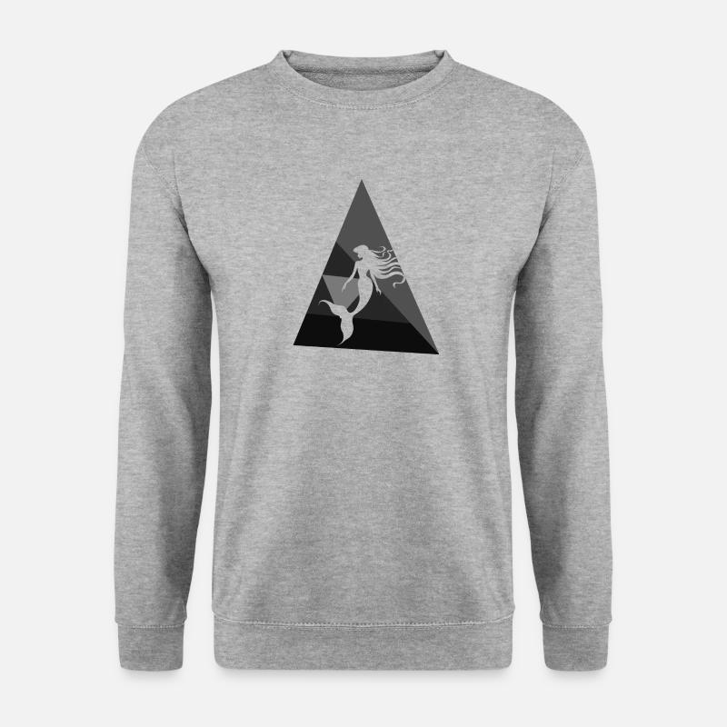 Mythical creature Marina Neptune - Unisex Sweatshirt - salt & pepper