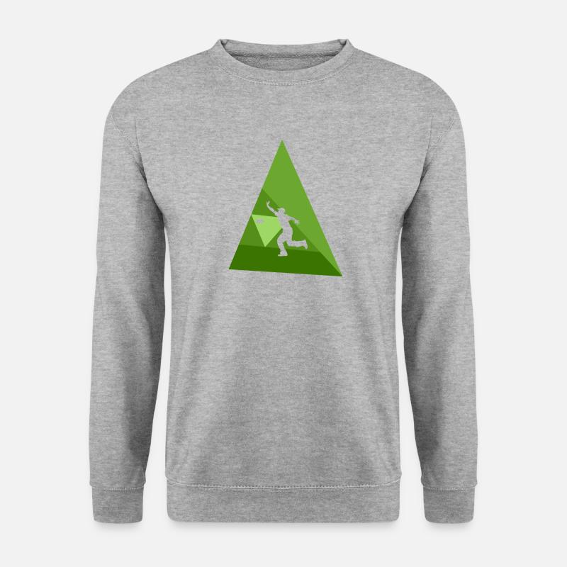 Regeln Turnier - Unisex Pullover - Weißgrau meliert
