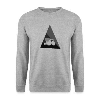 Agriculture Farmer - Unisex Sweatshirt - salt & pepper - Front - Alina (178cm) & Michal (187cm)