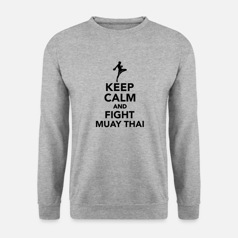 Muay Thai - Unisex Sweatshirt - salt & pepper