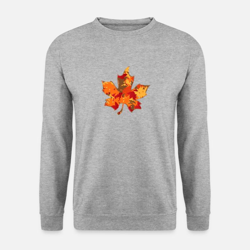 Maple leaf maple leaf - Unisex Sweatshirt - salt & pepper