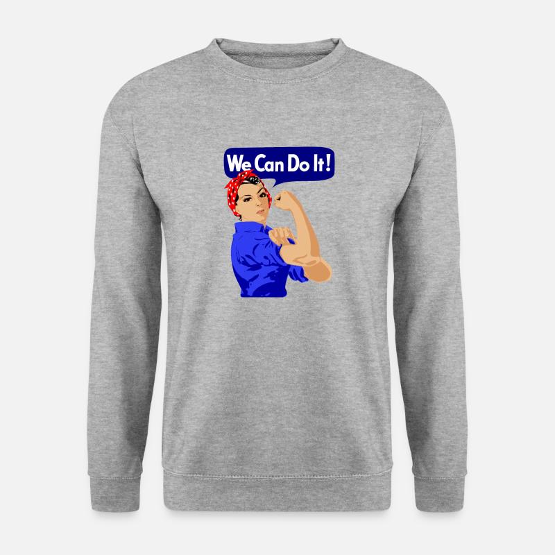 We Can do It - Unisex Sweatshirt - salt & pepper