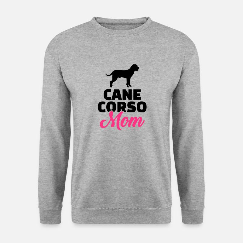 Cane Corso - Unisex Pullover - Weißgrau meliert