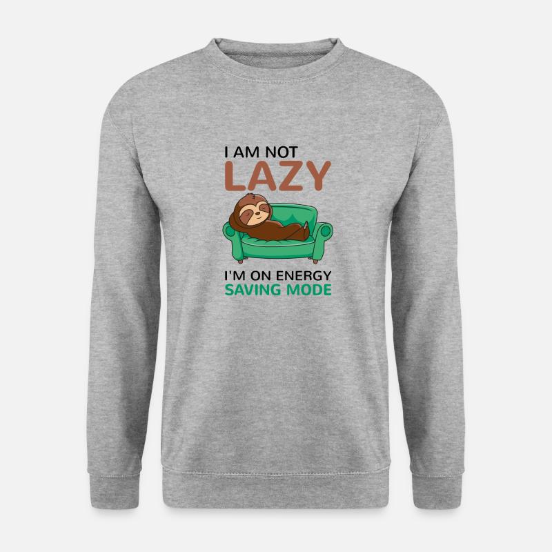 The most beautiful animal and suitable for all - Unisex Pullover - Weißgrau meliert