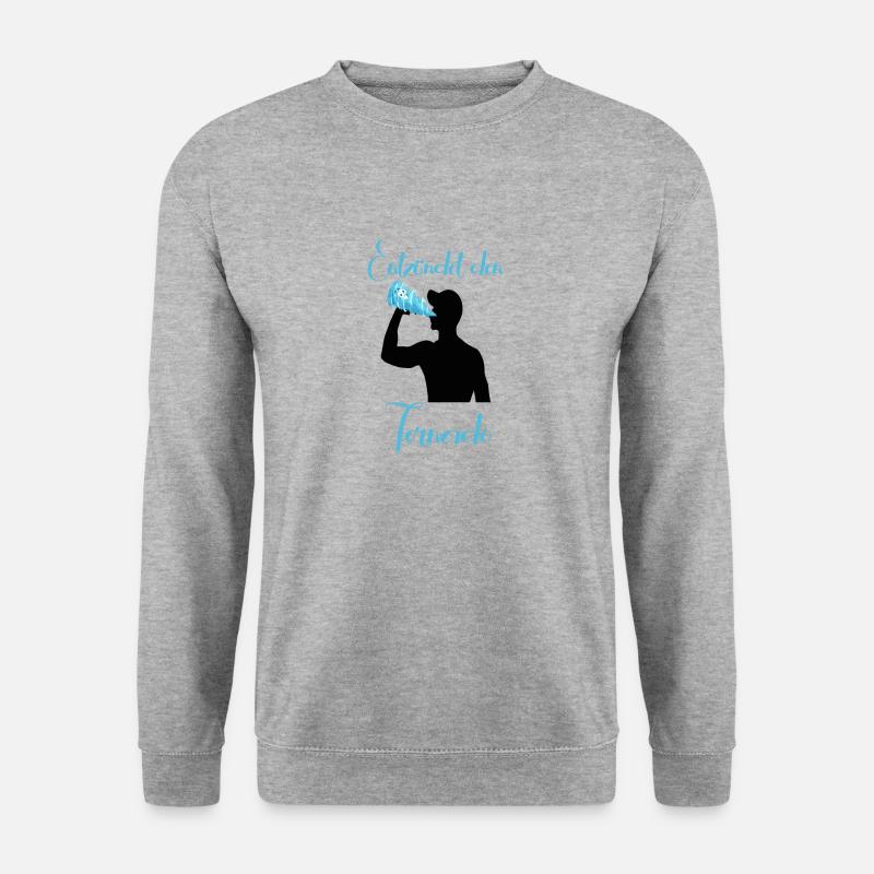 Entzündet den Tornado - Unisex Pullover - Weißgrau meliert