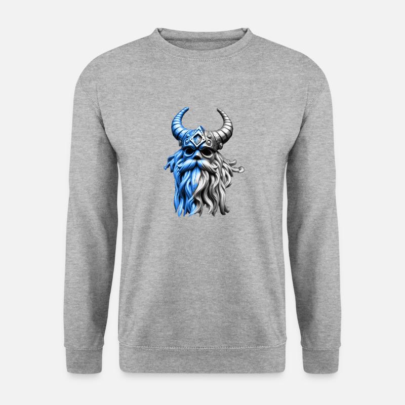 Ragnar Blue - Unisex Pullover - Weißgrau meliert