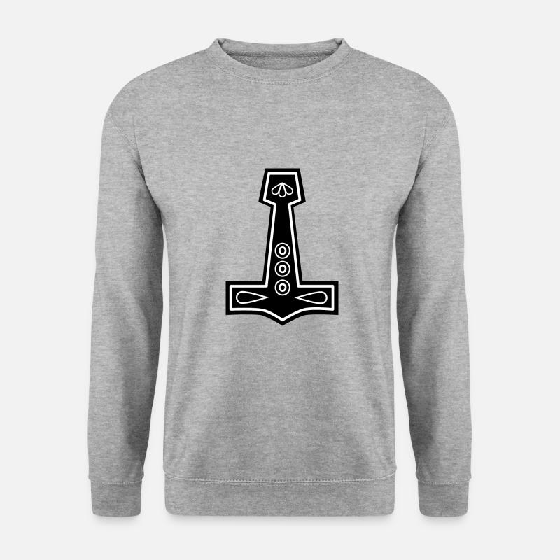 Thor hammer - Unisex Sweatshirt - salt & pepper