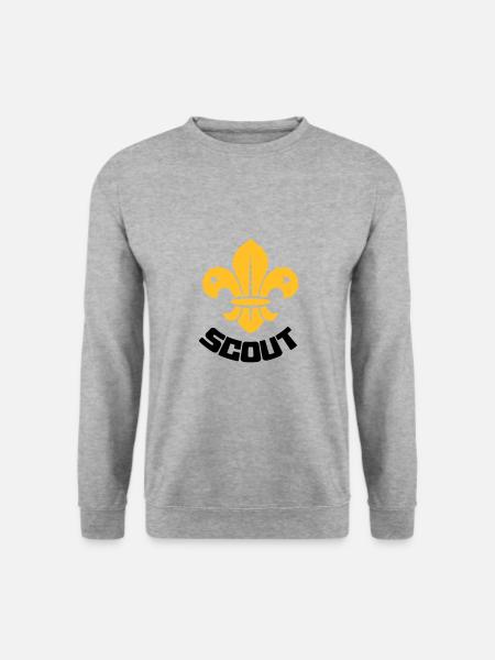 Scout - Scouting - Unisex Sweatshirt - salt & pepper