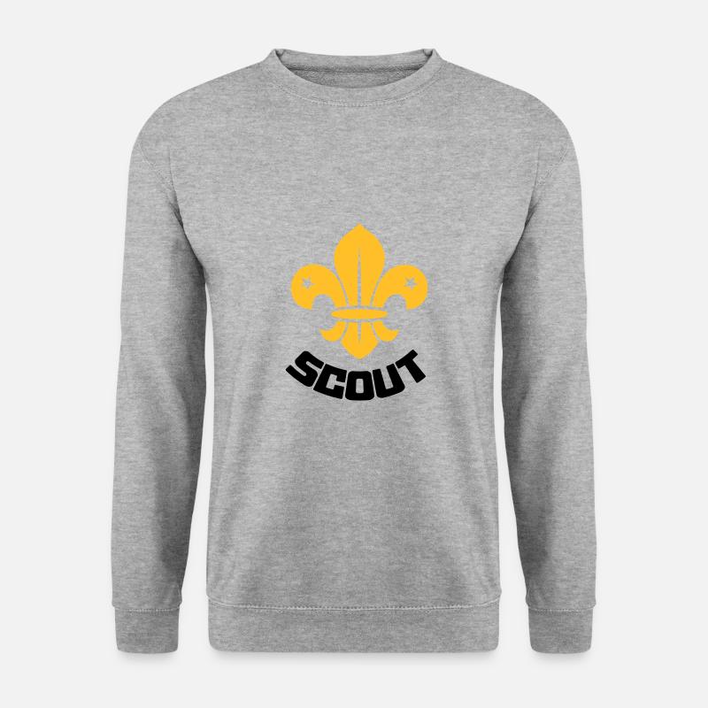 Scout - Scouting - Unisex Sweatshirt - salt & pepper
