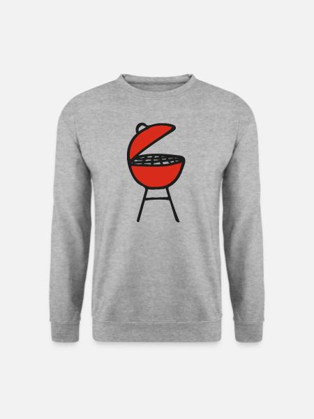 Grill Cricket Dessin - Sweat-shirt Unisexe - gris chiné