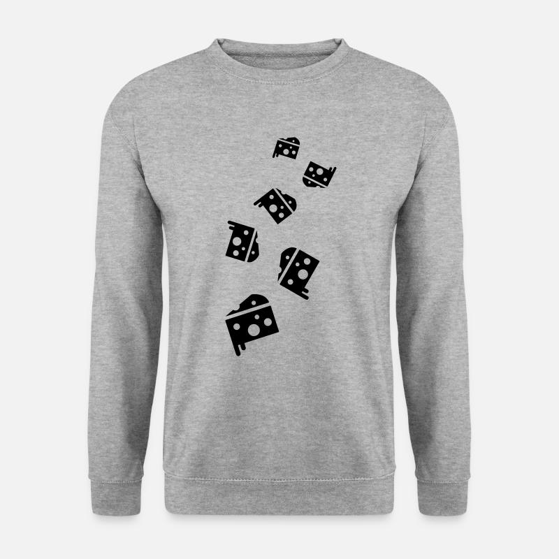 Sandwich Toast - Unisex Pullover - Weißgrau meliert