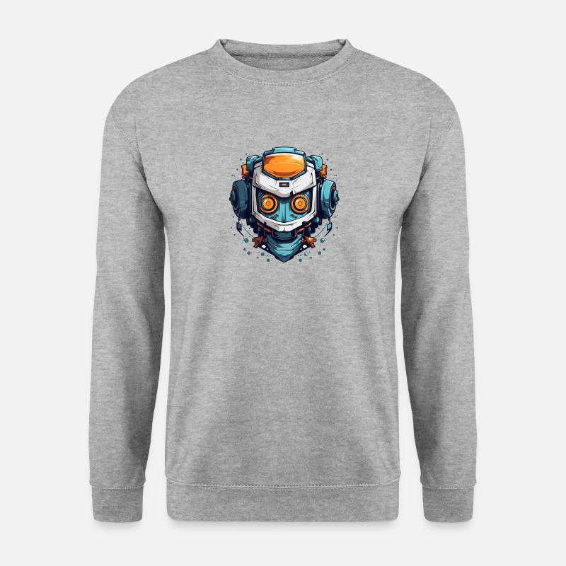 Robot - Unisex Sweatshirt - salt & pepper