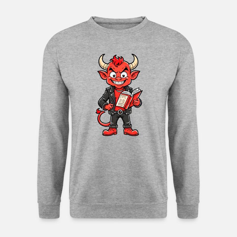 Red Devil - Unisex Sweatshirt - salt & pepper
