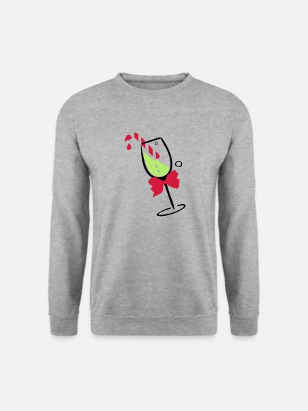Christmas drink - Unisex Sweatshirt - salt & pepper
