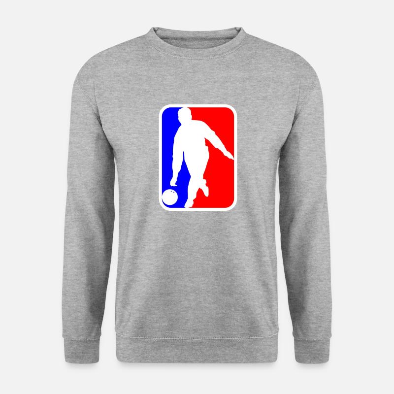 Bowling logo - Unisex Sweatshirt - salt & pepper