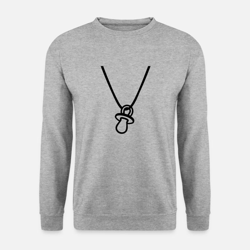 Pacifier - Unisex Sweatshirt - salt & pepper