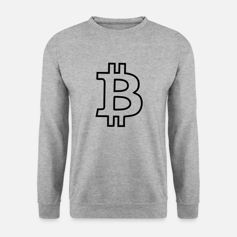 Bitcoin - Unisex Sweatshirt - salt & pepper