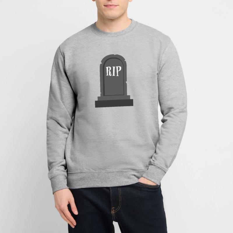 Gravestone RIP Halloween Sweat-shirt Unisexe