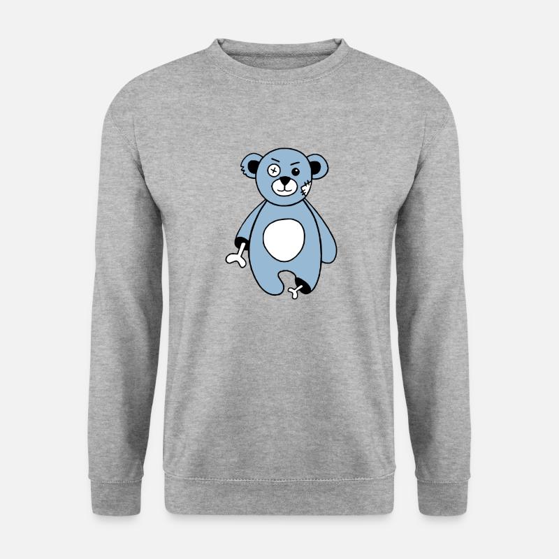 Hund Dog - Unisex Pullover - Weißgrau meliert