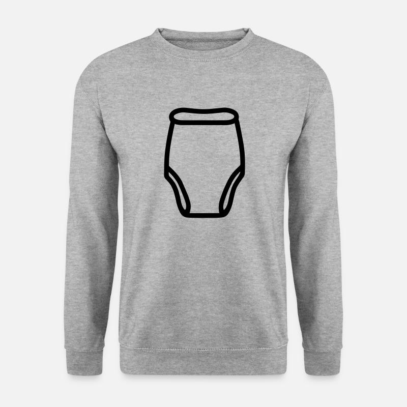 Schicht - Unisex Pullover - Weißgrau meliert