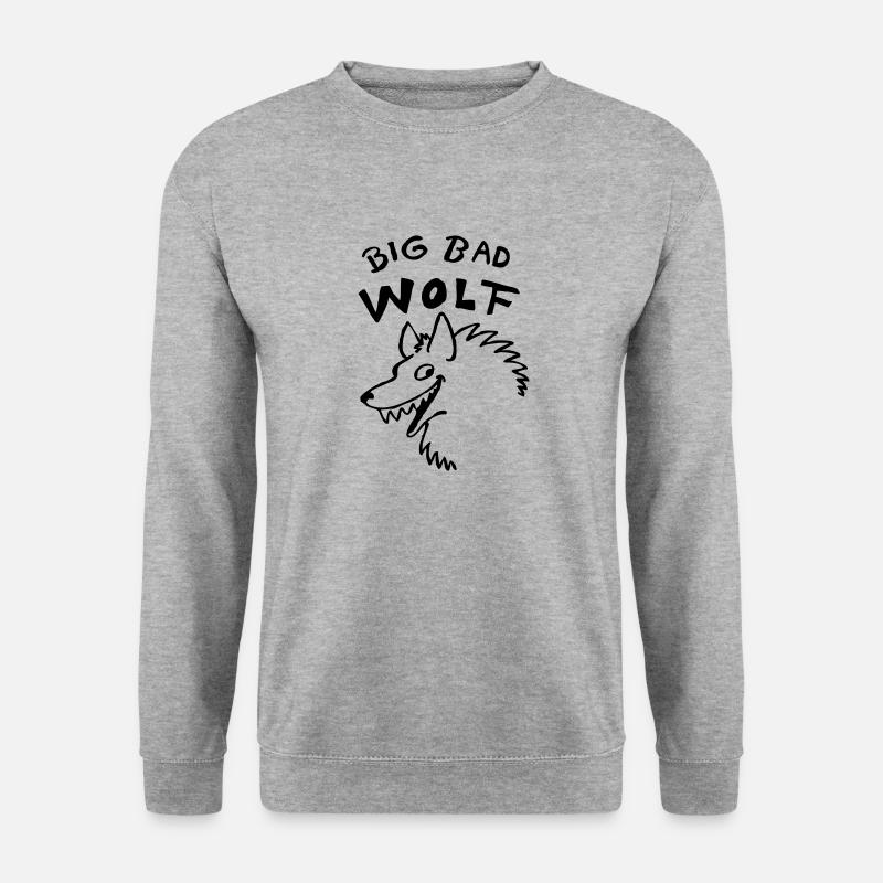 Big bad wolf - Unisex Sweatshirt - salt & pepper
