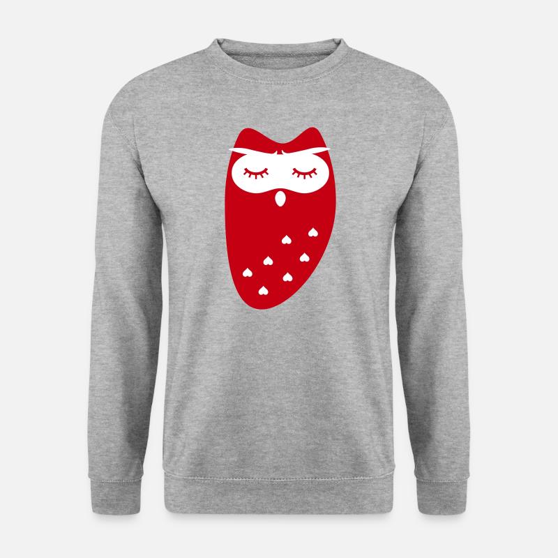 Owl hearts - Unisex Sweatshirt - salt & pepper