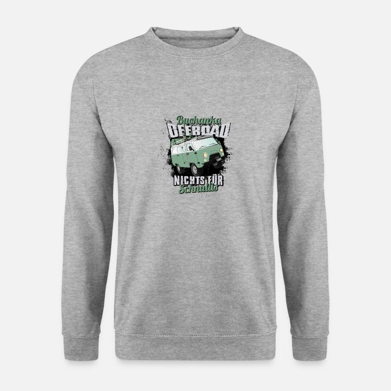 Buchanka Offroad - Jubiläums-Edition - Unisex Pullover - Weißgrau meliert