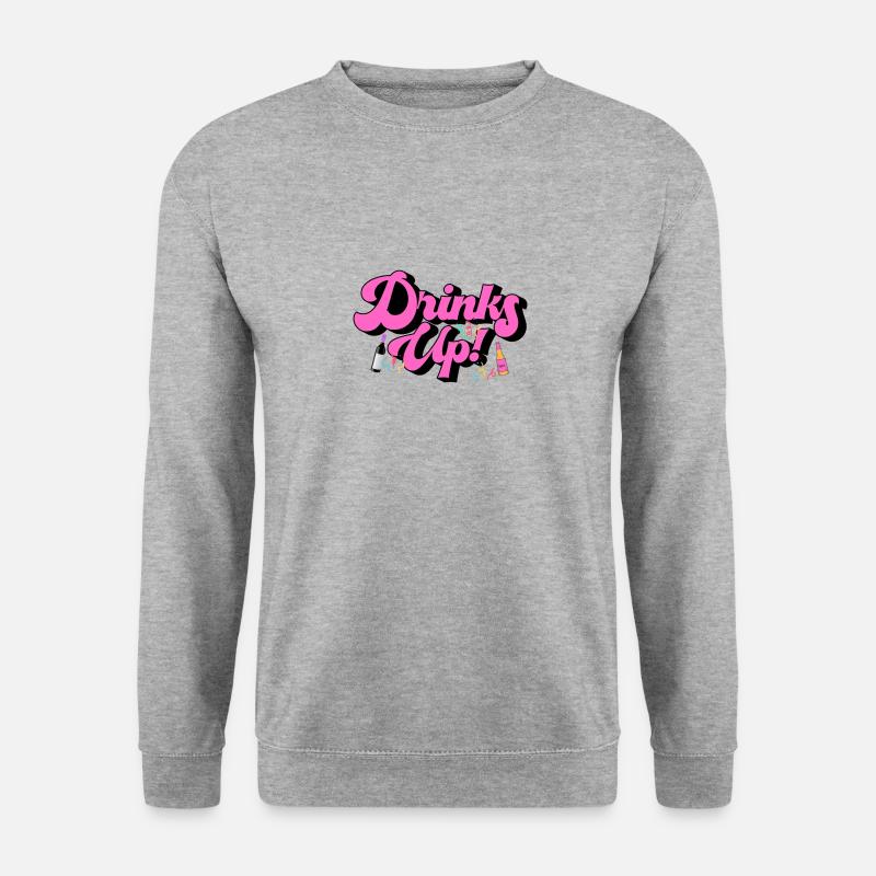 Up the Cups - Drinks - Unisex Sweatshirt - salt & pepper