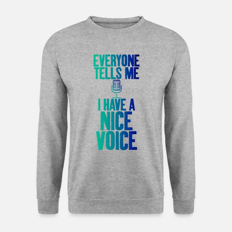 I have a beautiful - Unisex Sweatshirt - salt & pepper