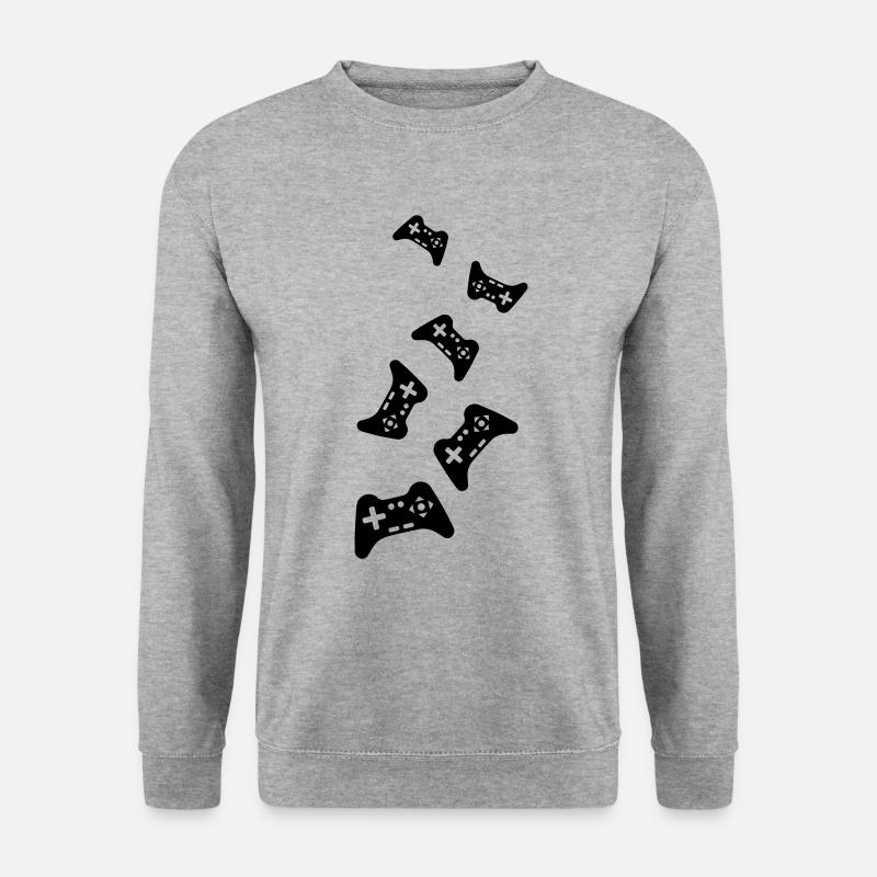 Gamepad Symbol Controller - Unisex Sweatshirt - salt & pepper