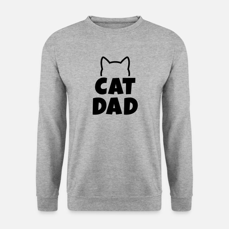 Cat Dad - Unisex Sweatshirt - salt & pepper