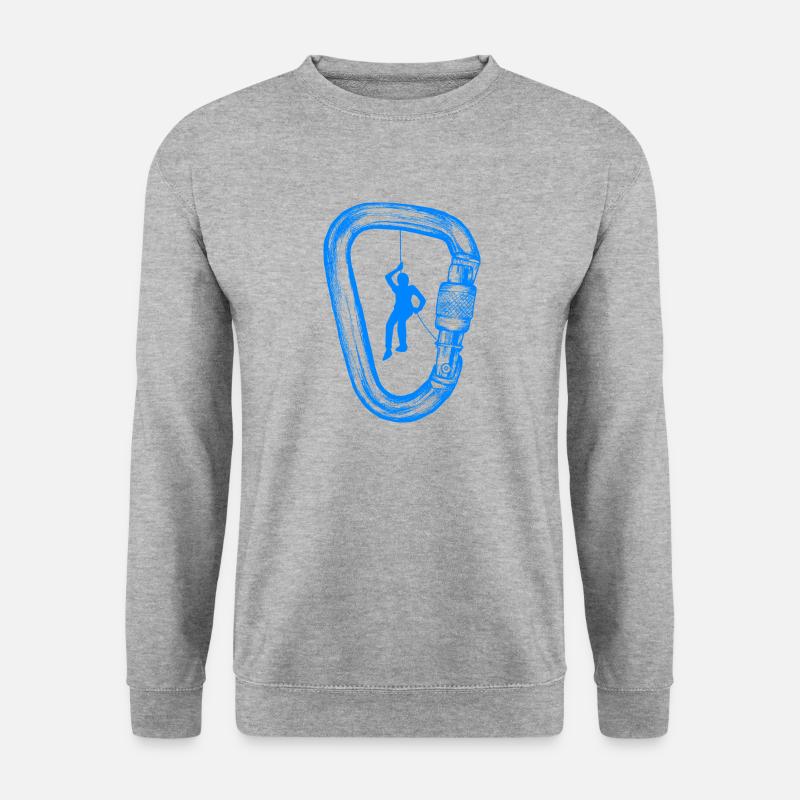 climber - Unisex Sweatshirt - salt & pepper