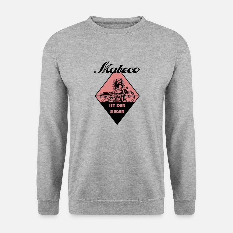 Mabeco ist der Sieger - red - Unisex Pullover - Weißgrau meliert
