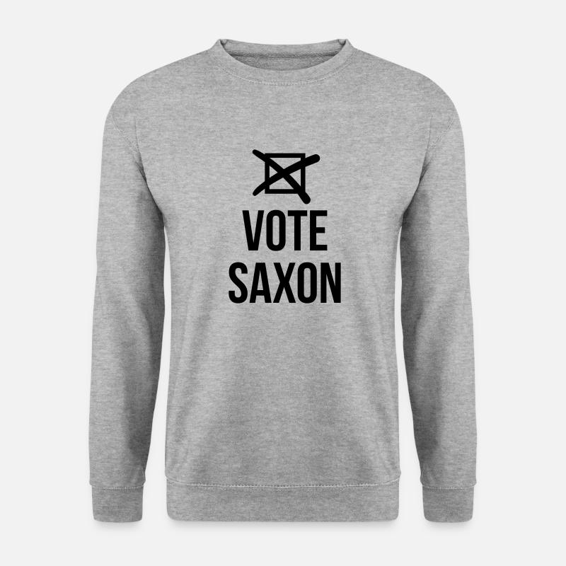 Vote Saxon - Unisex Sweatshirt - salt & pepper
