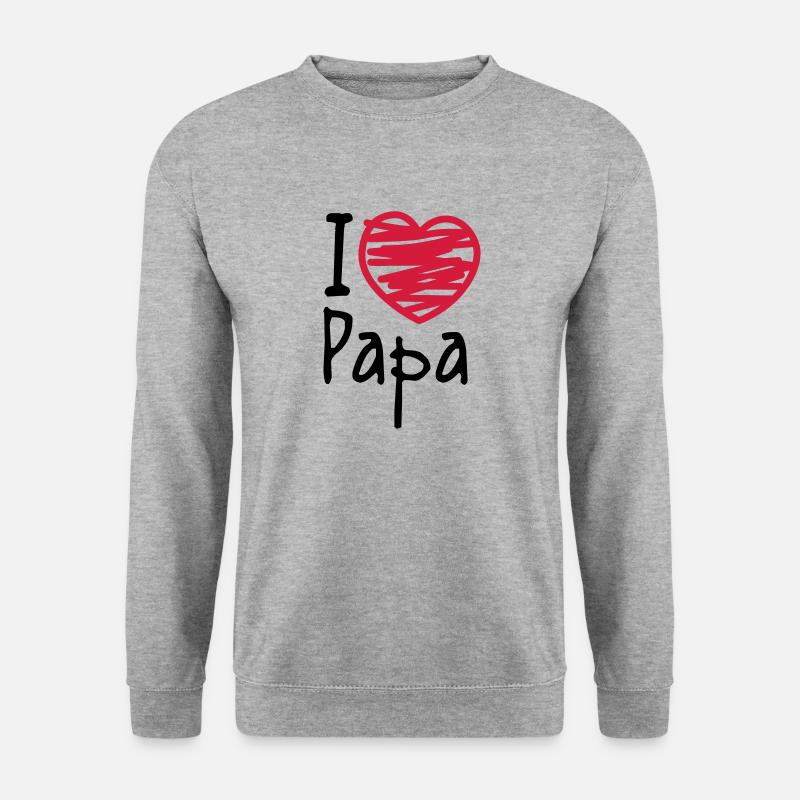 papa - Unisex Sweatshirt - salt & pepper