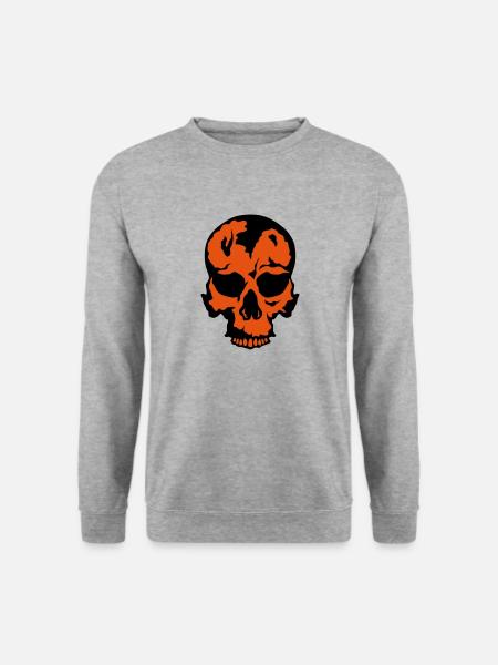 skull skull skull - Unisex Sweatshirt - salt & pepper